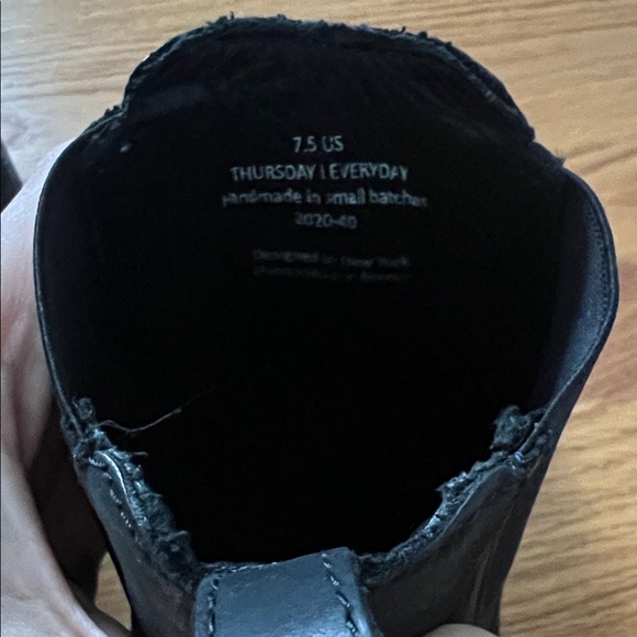 Thursday Boot Company Knockout boot in matte black, sz 7.5 - Picture 5 of 12